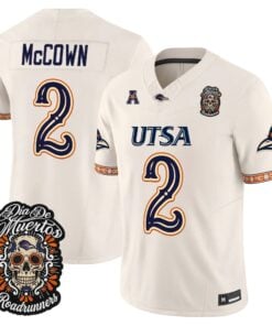 Owen McCown Jersey #2 UTSA Roadrunners Día de los Muertos Vapor Limited All Stitched