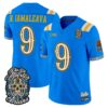 Nico Iamaleava Jersey #9 UCLA Bruins Dia de los Muertos Vapor Limited All Stitched - Top Design Fan Nico Iamaleava Jersey #9 UCLA Bruins Dia de los Muertos Vapor Limited All Stitched