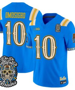 Sammy Omosigho Jersey #10 UCLA Bruins Dia de los Muertos Vapor Limited All Stitched