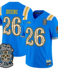 Bruins Jersey #26 UCLA Bruins Dia de los Muertos Vapor Limited All Stitched