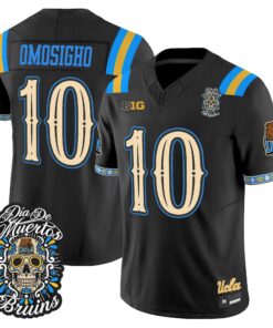 Sammy Omosigho Jersey #10 UCLA Bruins Dia de los Muertos Vapor Limited All Stitched