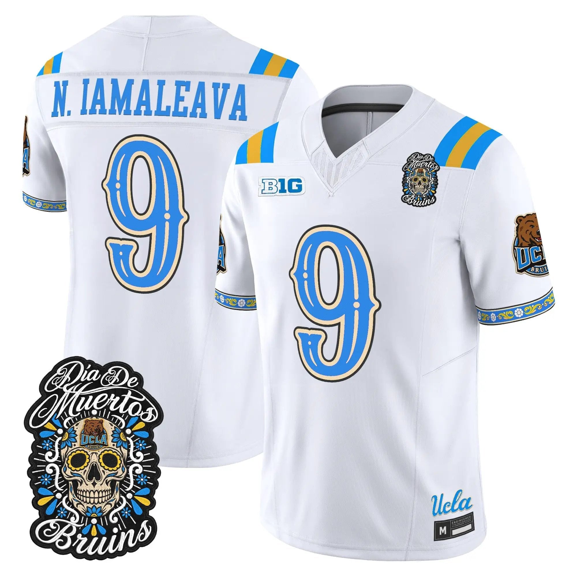 nico-iamaleava-jersey-9-ucla-bruins-dia-de-los-muertos-vapor-limited-all-stitched-03 - Top Design Fan Nico Iamaleava Jersey #9 UCLA Bruins Dia de los Muertos Vapor Limited All Stitched
