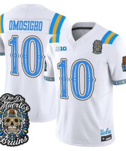 Sammy Omosigho Jersey #10 UCLA Bruins Dia de los Muertos Vapor Limited All Stitched