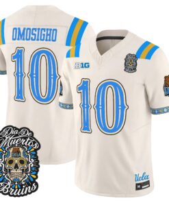 Sammy Omosigho Jersey #10 UCLA Bruins Dia de los Muertos Vapor Limited All Stitched