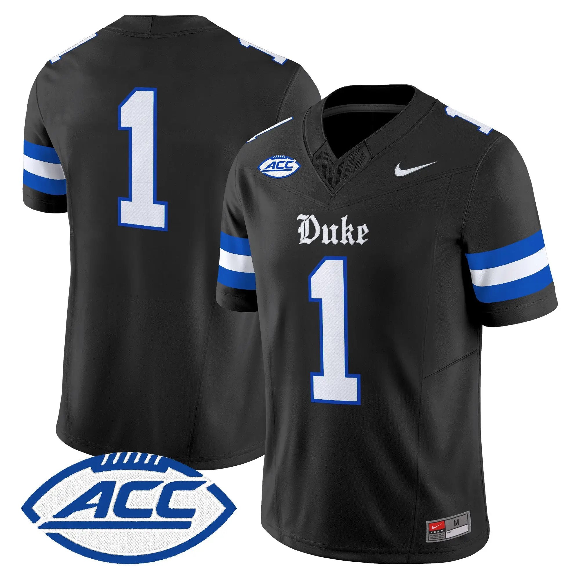 Team Jersey #1 Duke Blue Devils 2026 Dark Mode Vapor Limited All Stitched - Top Design Fan Team Jersey #1 Duke Blue Devils 2026 Dark Mode Vapor Limited All Stitched