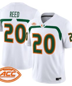 Ed Reed Jersey #20 Miami Hurricanes 2009 Throwback Vapor Limited All Stitched