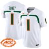 Malachi Toney Jersey #1 Miami Hurricanes 2009 Throwback Vapor Limited All Stitched