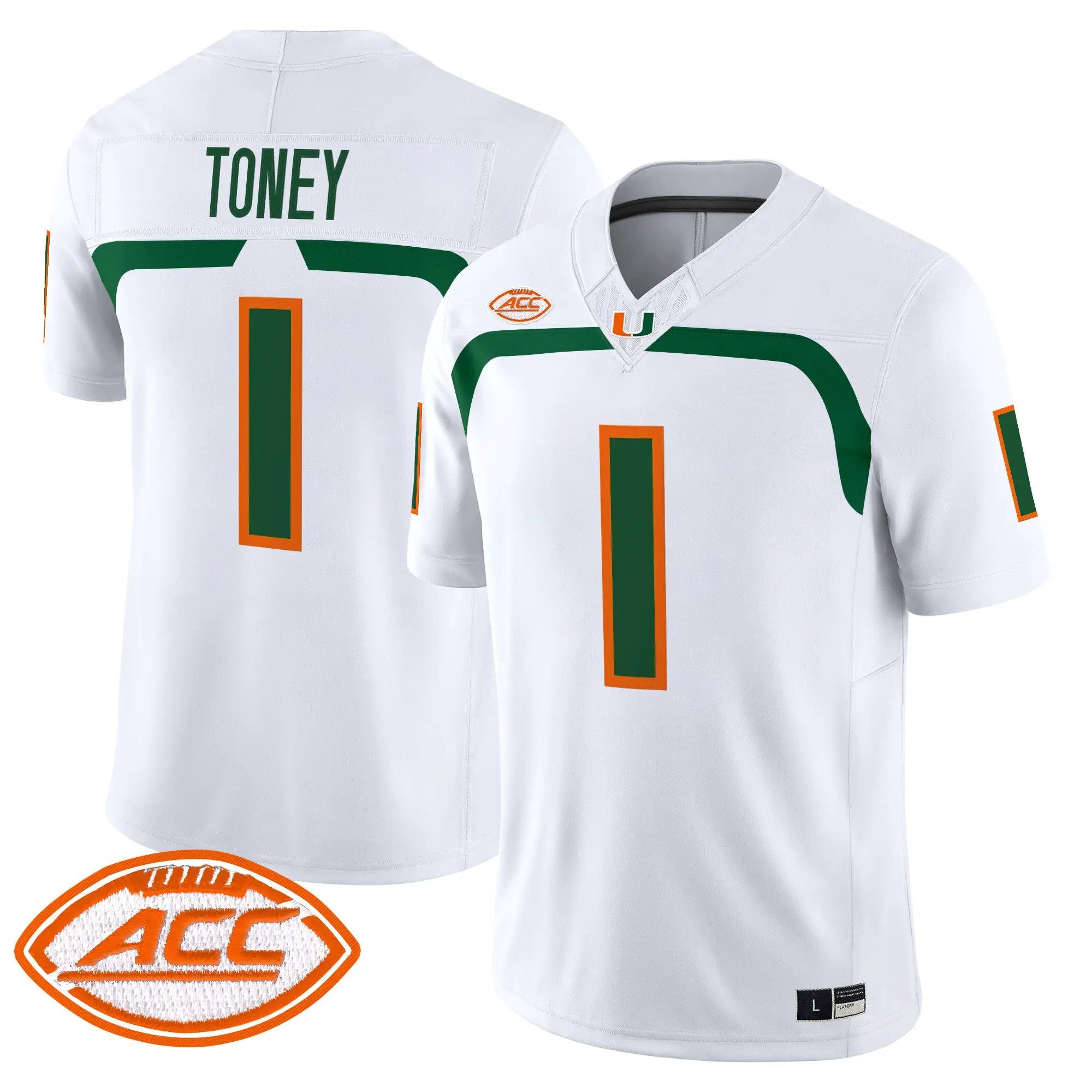 Malachi Toney Jersey #1 Miami Hurricanes 2009 Throwback Vapor Limited All Stitched - Top Design Fan Malachi Toney Jersey #1 Miami Hurricanes 2009 Throwback Vapor Limited All Stitched