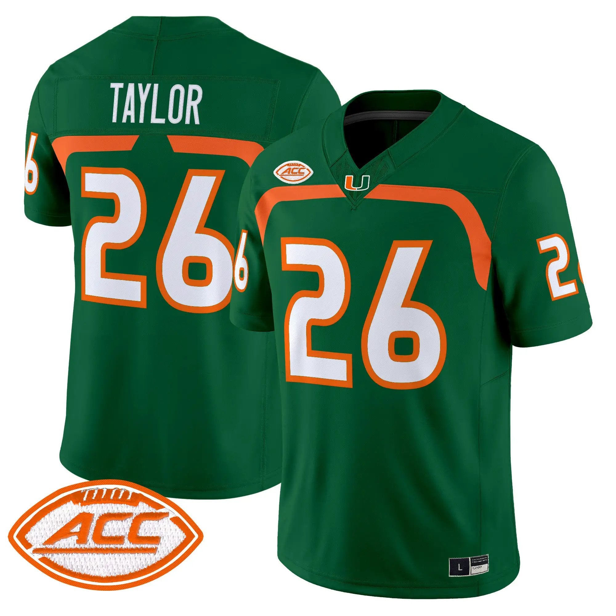 sean-taylor-jersey-26-miami-hurricanes-2009-throwback-vapor-limited-all-stitched-02 - Top Design Fan Sean Taylor Jersey #26 Miami Hurricanes 2009 Throwback Vapor Limited All Stitched