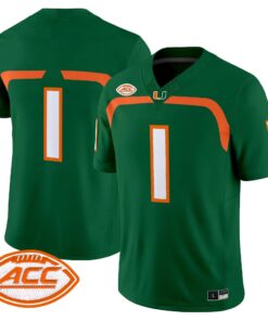 team-jersey-1-miami-hurricanes-2009-throwback-vapor-limited-all-stitched-02 - Top Design Fan Team Jersey #1 Miami Hurricanes 2009 Throwback Vapor Limited All Stitched