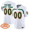 Miami Hurricanes 2009 Throwback Vapor Limited Custom Jersey - All Stitched