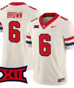 Taye Brown Jersey #6 Arizona Wildcats 2026 Vapor Limited All Stitched
