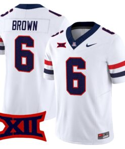Taye Brown Jersey #6 Arizona Wildcats 2026 Vapor Limited All Stitched