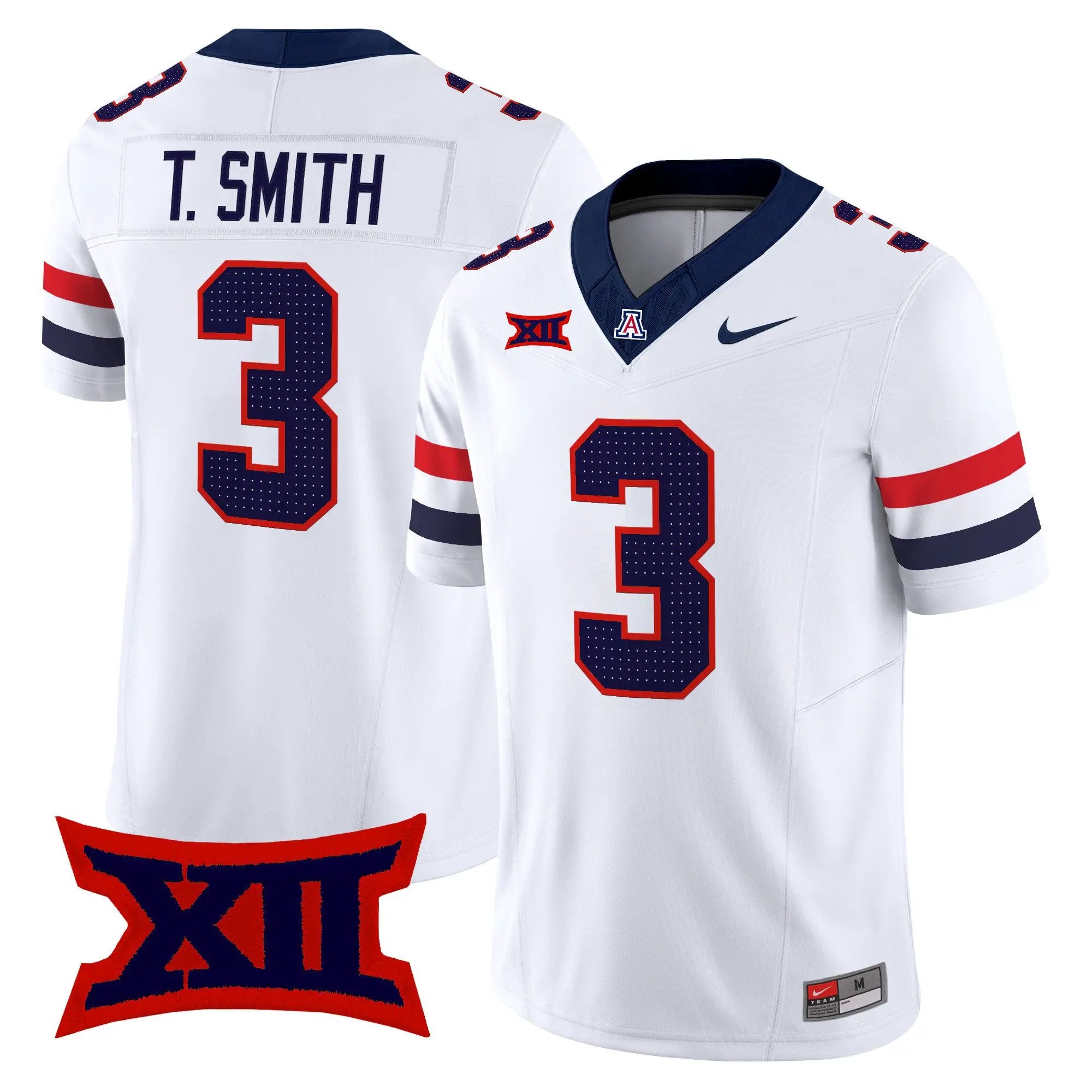 tre-smith-jersey-3-arizona-wildcats-2026-vapor-limited-all-stitched-02 - Top Design Fan Tre Smith Jersey #3 Arizona Wildcats 2026 Vapor Limited All Stitched