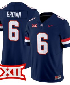 Taye Brown Jersey #6 Arizona Wildcats 2026 Vapor Limited All Stitched