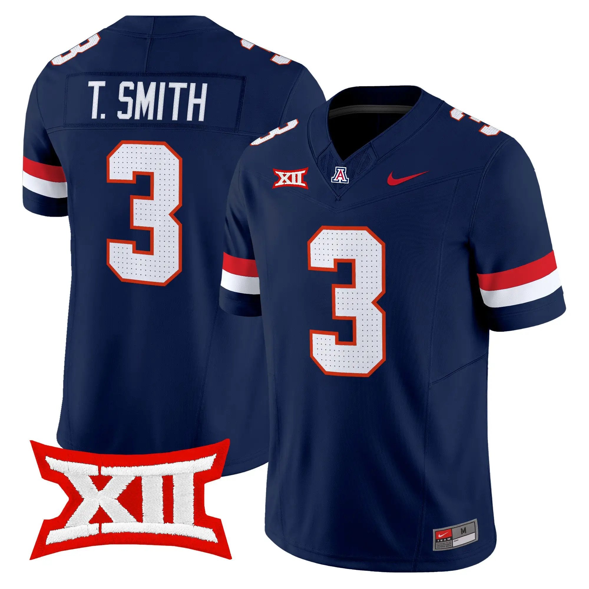 tre-smith-jersey-3-arizona-wildcats-2026-vapor-limited-all-stitched-03 - Top Design Fan Tre Smith Jersey #3 Arizona Wildcats 2026 Vapor Limited All Stitched
