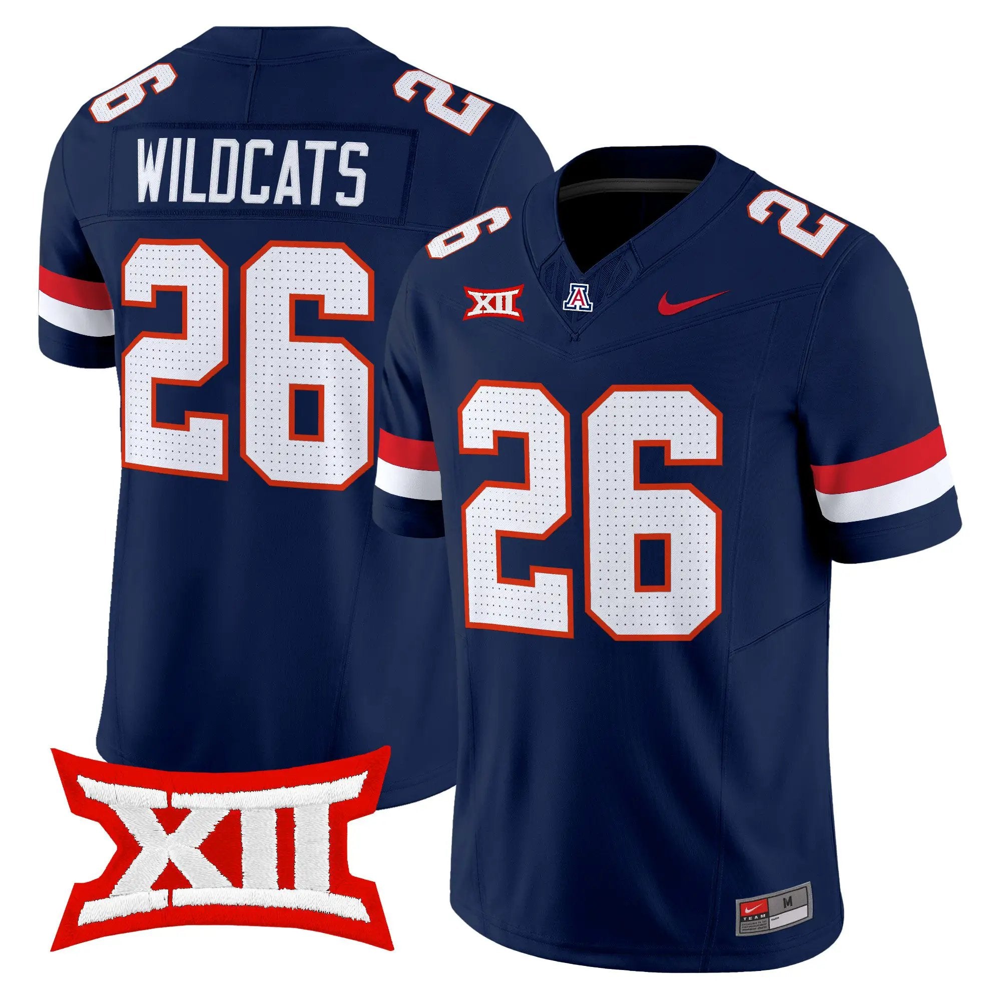 wildcats-jersey-26-arizona-wildcats-2026-vapor-limited-all-stitched-03 - Top Design Fan Wildcats Jersey #26 Arizona Wildcats 2026 Vapor Limited All Stitched