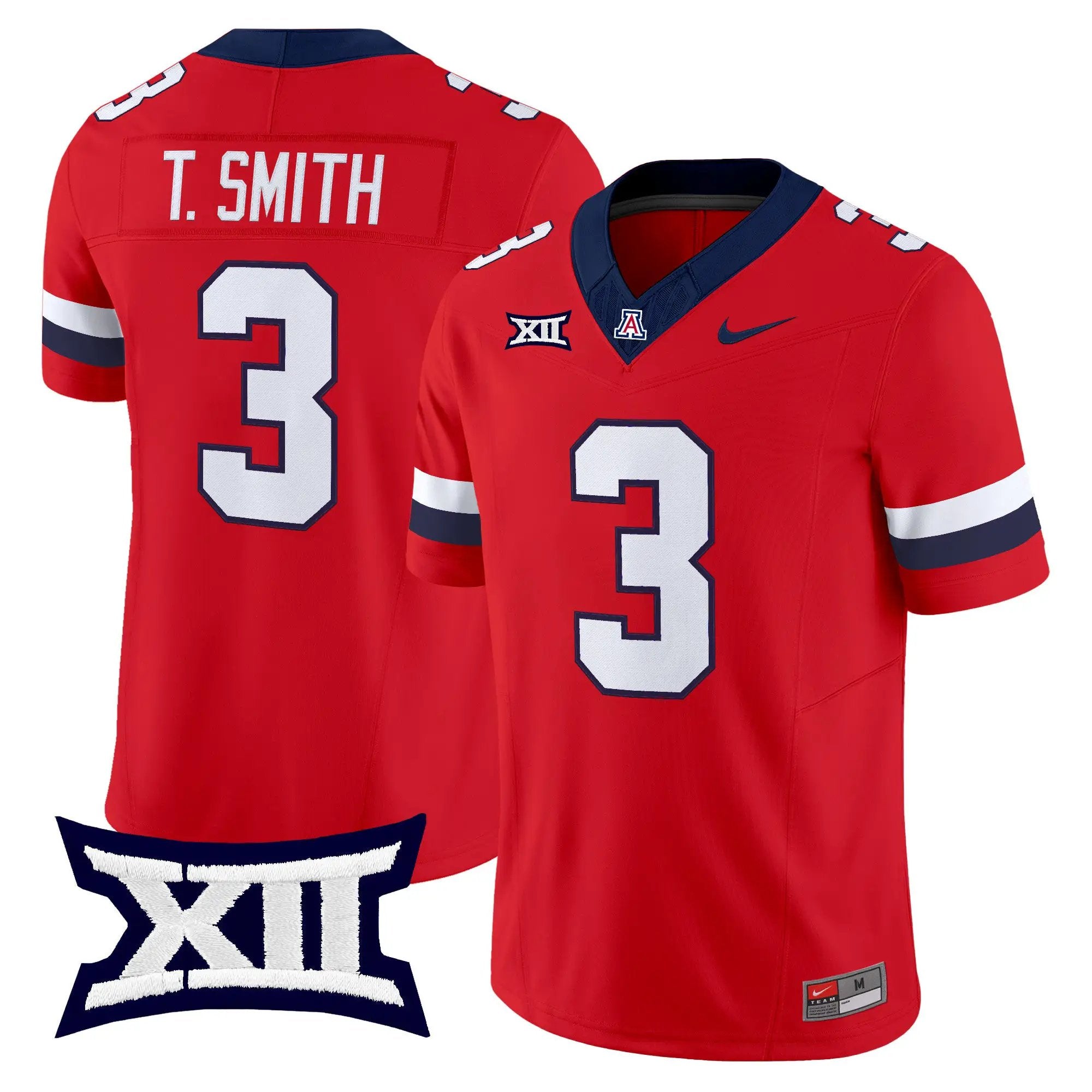 tre-smith-jersey-3-arizona-wildcats-2026-vapor-limited-all-stitched-04 - Top Design Fan Tre Smith Jersey #3 Arizona Wildcats 2026 Vapor Limited All Stitched