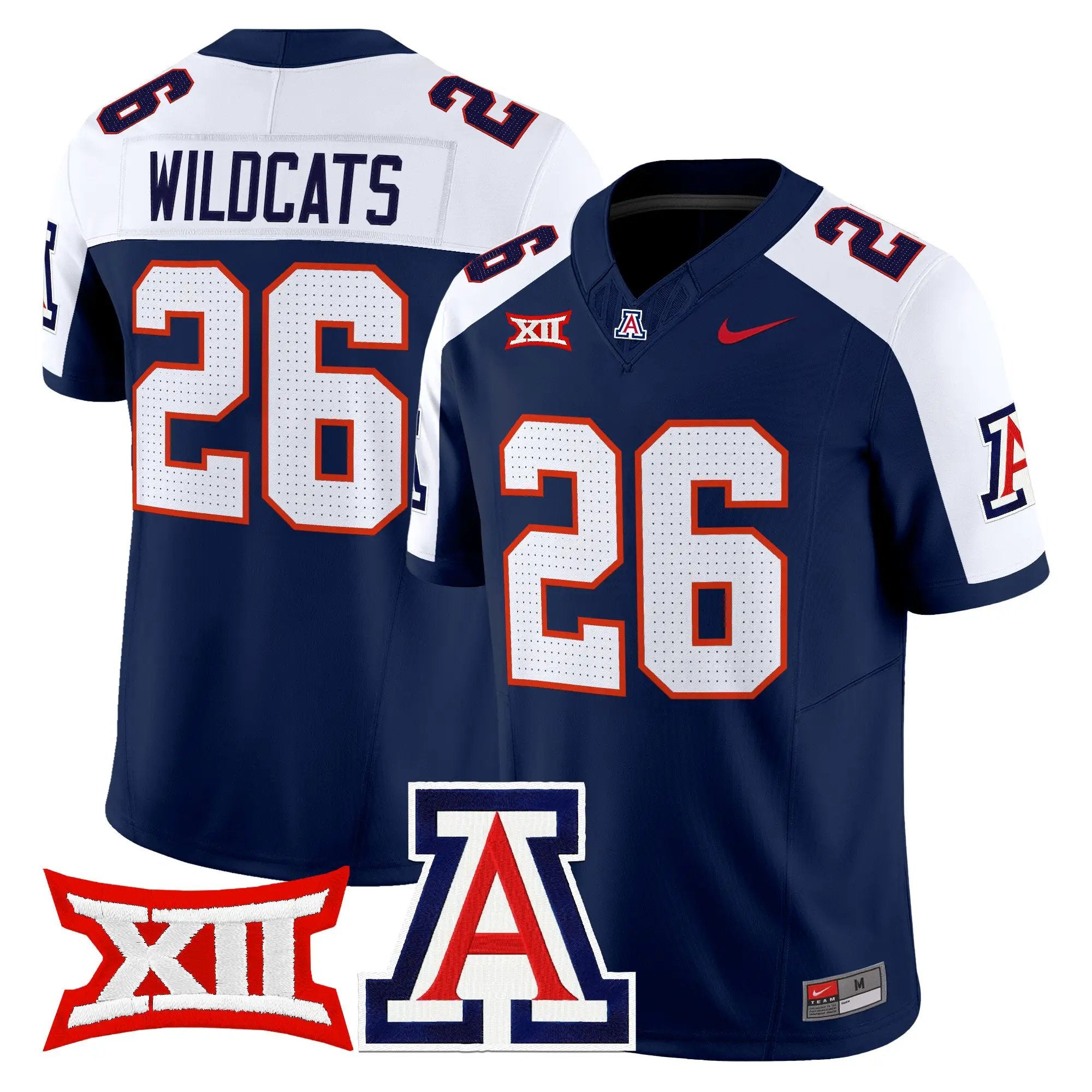 wildcats-jersey-26-arizona-wildcats-2026-vapor-limited-all-stitched-05 - Top Design Fan Wildcats Jersey #26 Arizona Wildcats 2026 Vapor Limited All Stitched