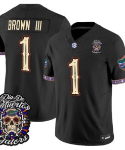 vernell-brown-iii-jersey-1-florida-gators-dia-de-los-muertos-vapor-limited-all-stitched-02 - Top Design Fan Vernell Brown III Jersey #1 Florida Gators Día de los Muertos Vapor Limited All Stitched