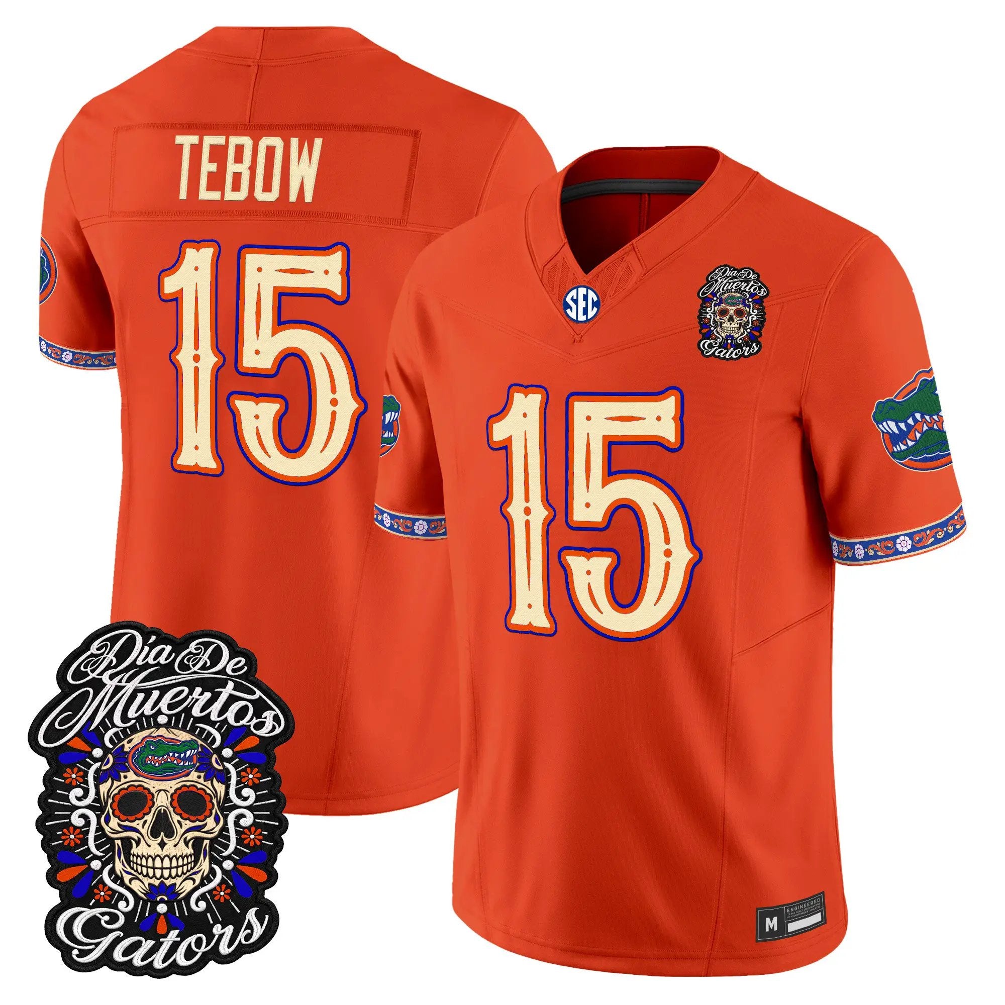 tim-tebow-jersey-15-florida-gators-dia-de-los-muertos-vapor-limited-all-stitched-03 - Top Design Fan Tim Tebow Jersey #15 Florida Gators Día de los Muertos Vapor Limited All Stitched