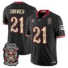 Frank Sinkwich Jersey #21 Georgia Bulldogs Día de los Muertos Vapor Limited All Stitched