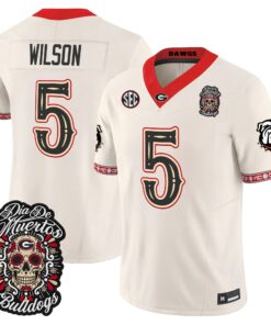 raylen-wilson-jersey-5-georgia-bulldogs-dia-de-los-muertos-vapor-limited-all-stitched-04 - Top Design Fan Raylen Wilson Jersey #5 Georgia Bulldogs Día de los Muertos Vapor Limited All Stitched