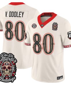 vince-dooley-jersey-80-georgia-bulldogs-dia-de-los-muertos-vapor-limited-all-stitched-04 - Top Design Fan Vince Dooley Jersey #80 Georgia Bulldogs Día de los Muertos Vapor Limited All Stitched