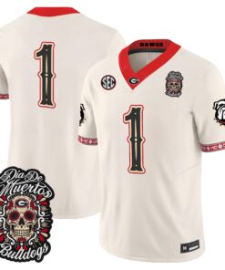team-jersey-1-georgia-bulldogs-dia-de-los-muertos-vapor-limited-all-stitched-04 - Top Design Fan Team Jersey #1 Georgia Bulldogs Día de los Muertos Vapor Limited All Stitched
