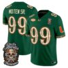 Ahmad Moten Jersey #99 Miami Hurricanes Día de los Muertos Vapor Limited All Stitched