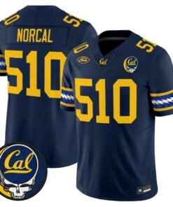 NorCal Jersey #510 California Golden Bears x Grateful Dead Vapor Limited All Stitched