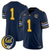 Team Jersey #1 California Golden Bears x Grateful Dead Vapor Limited All Stitched - Top Design Fan Team Jersey #1 California Golden Bears x Grateful Dead Vapor Limited All Stitched