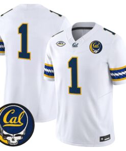 team-jersey-1-california-golden-bears-x-grateful-dead-vapor-limited-all-stitched-02 - Top Design Fan Team Jersey #1 California Golden Bears x Grateful Dead Vapor Limited All Stitched