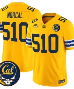 norcal-jersey-510-california-golden-bears-x-grateful-dead-vapor-limited-all-stitched-03 - Top Design Fan NorCal Jersey #510 California Golden Bears x Grateful Dead Vapor Limited All Stitched