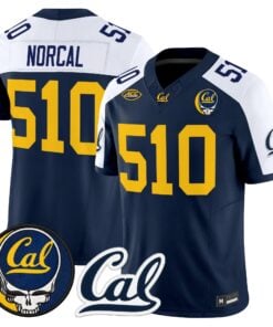 norcal-jersey-510-california-golden-bears-x-grateful-dead-vapor-limited-all-stitched-04 - Top Design Fan NorCal Jersey #510 California Golden Bears x Grateful Dead Vapor Limited All Stitched
