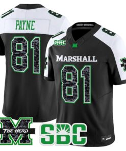 toby-payne-jersey-81-marshall-thundering-herd-coal-country-tribute-vapor-limited-all-stitched-05 - Top Design Fan Toby Payne Jersey #81 Marshall Thundering Herd Coal Country Tribute Vapor Limited All Stitched