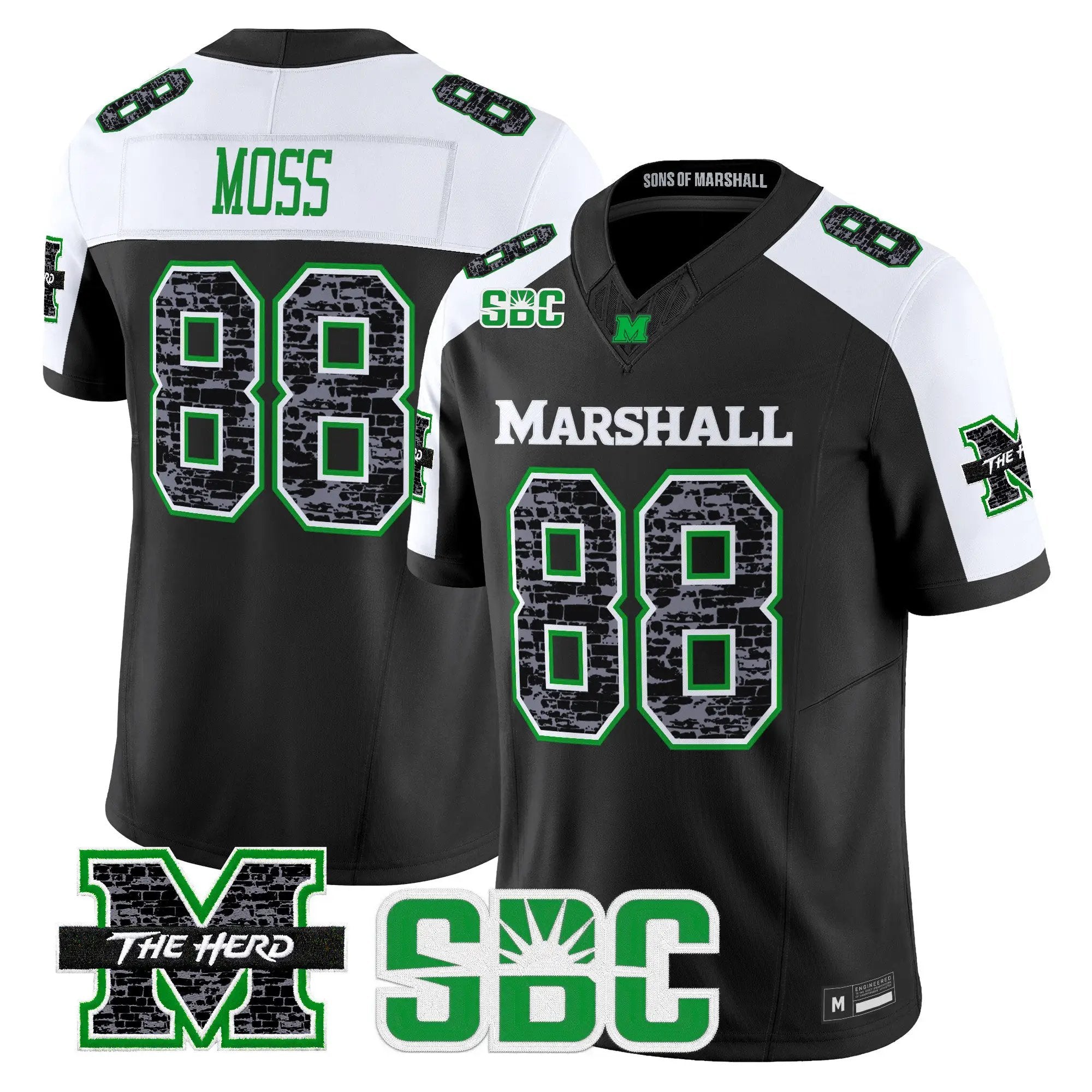 randy-moss-jersey-88-marshall-thundering-herd-coal-country-tribute-vapor-limited-all-stitched-05 - Top Design Fan Randy Moss Jersey #88 Marshall Thundering Herd Coal Country Tribute Vapor Limited All Stitched