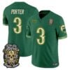 Jadon Porter Jersey #3 Baylor Bears Día de los Muertos Vapor Limited All Stitched