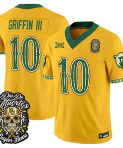 robert-griffin-iii-jersey-10-baylor-bears-dia-de-los-muertos-vapor-limited-all-stitched-03 - Top Design Fan Robert Griffin III Jersey #10 Baylor Bears Día de los Muertos Vapor Limited All Stitched