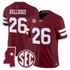 Bulldogs Jersey #26 Mississippi State Bulldogs 2026 Vapor Limited All Stitched - Top Design Fan Bulldogs Jersey #26 Mississippi State Bulldogs 2026 Vapor Limited All Stitched