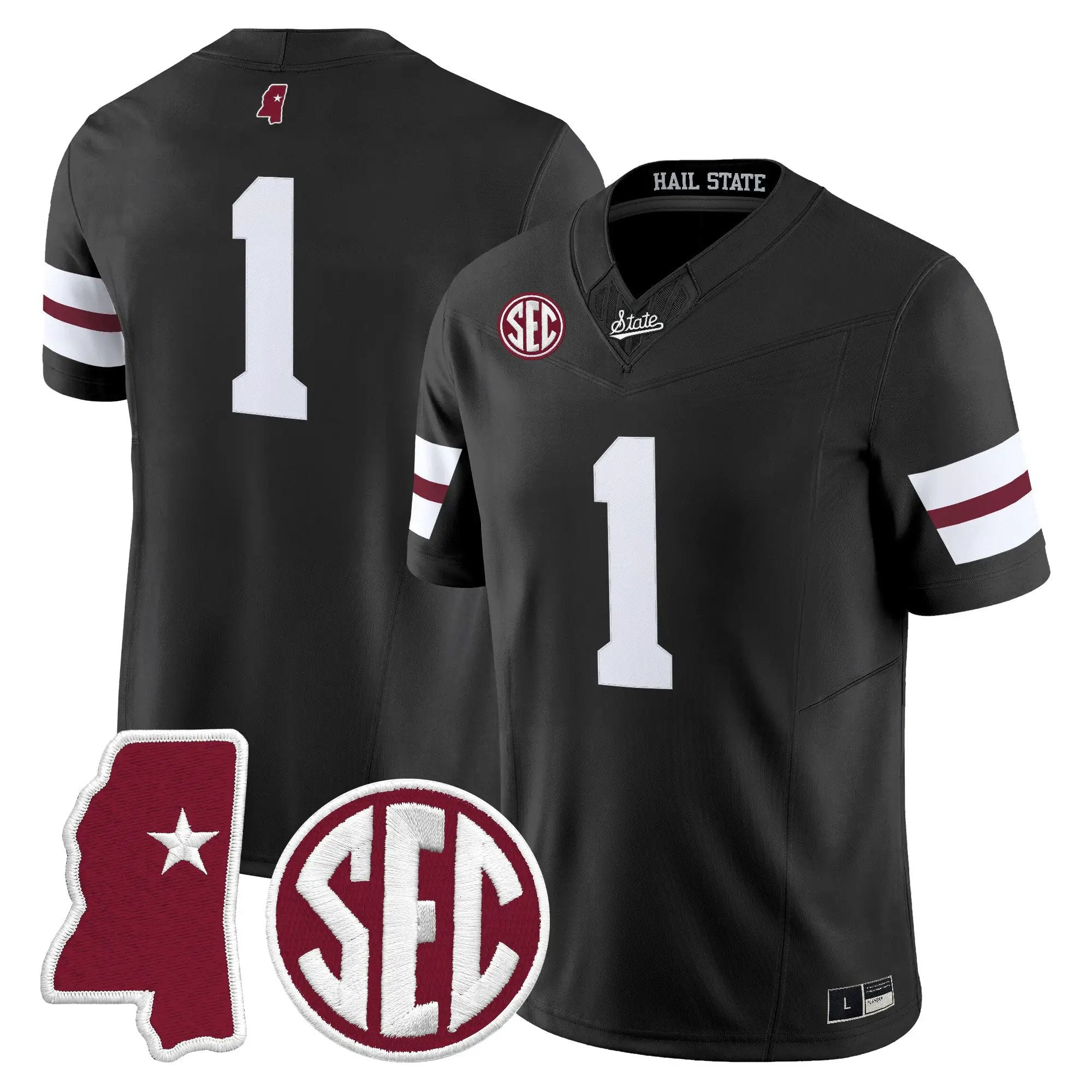 team-jersey-1-mississippi-state-bulldogs-2026-vapor-limited-all-stitched-02 - Top Design Fan Team Jersey #1 Mississippi State Bulldogs 2026 Vapor Limited All Stitched