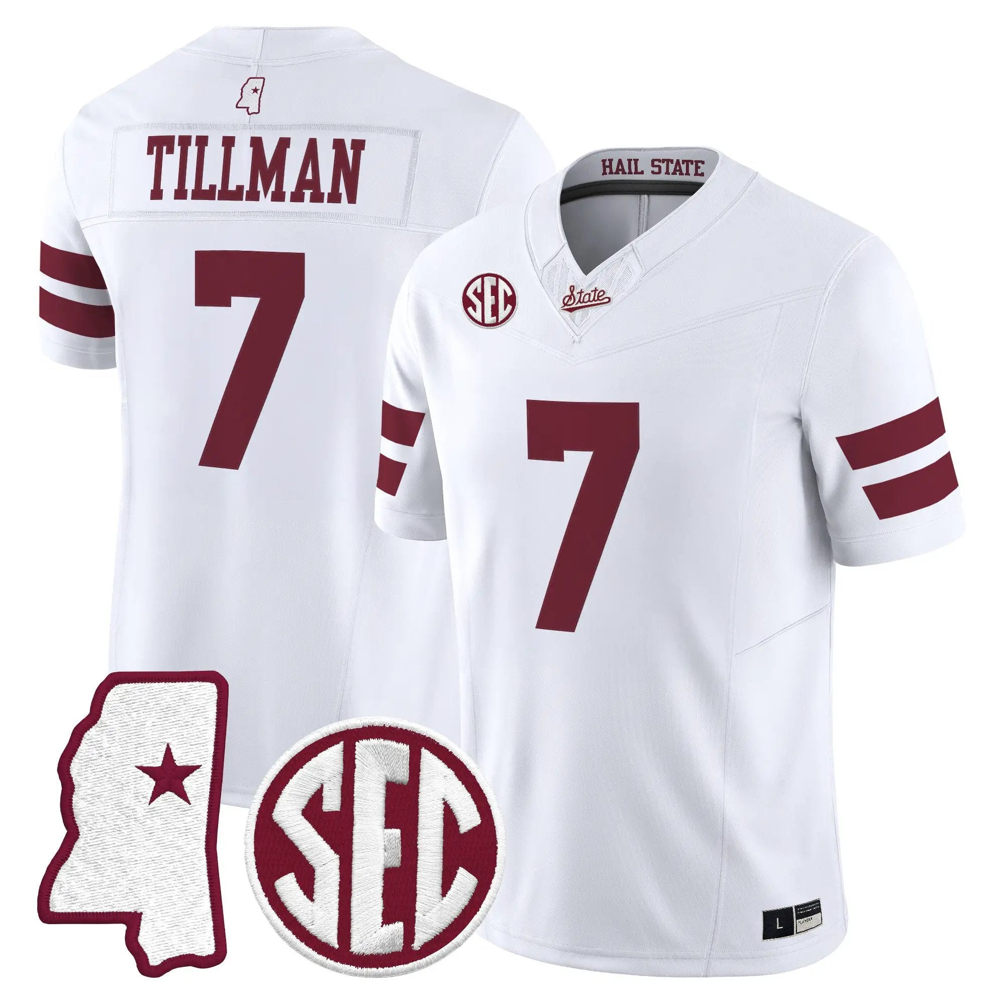 zakari-tillman-jersey-7-mississippi-state-bulldogs-2026-vapor-limited-all-stitched-03 - Top Design Fan Zakari Tillman Jersey #7 Mississippi State Bulldogs 2026 Vapor Limited All Stitched