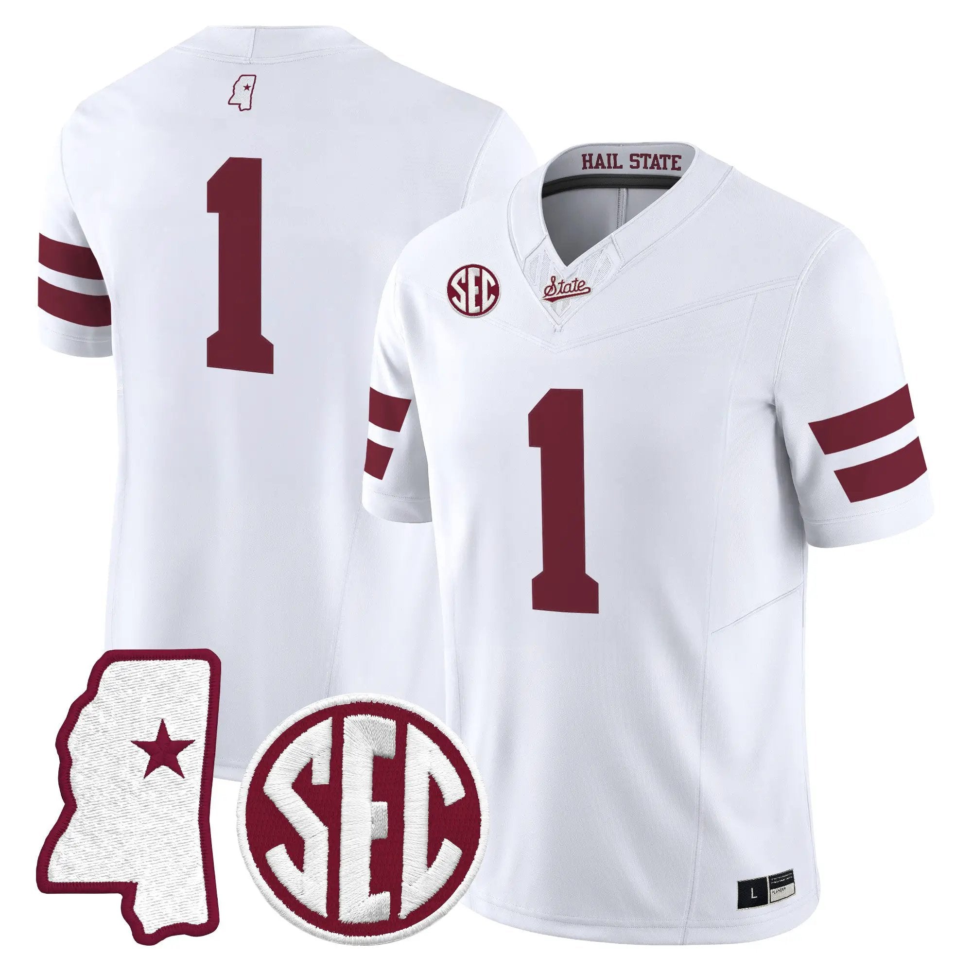 team-jersey-1-mississippi-state-bulldogs-2026-vapor-limited-all-stitched-03 - Top Design Fan Team Jersey #1 Mississippi State Bulldogs 2026 Vapor Limited All Stitched