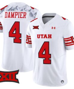 Devon Dampier Jersey #4 Utah Utes Special Edition Vapor Limited All Stitched