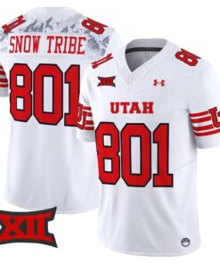 Snow Tribe Jersey #801 Utah Utes Special Edition Vapor Limited All Stitched