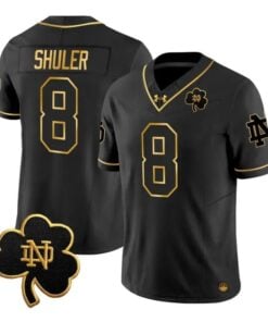 Adon Shuler Jersey #8 Notre Dame Fighting Irish 2026 All Stitched by My Store NCAA Football Jerseys
