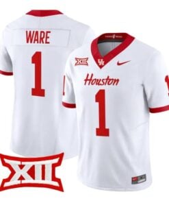 Andre Ware Jersey #1 Houston Cougars 2026 Football Limited Stitched by My Store NCAA Football Jerseys