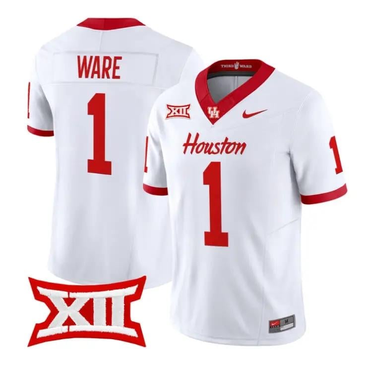Andre Ware Jersey #1 Houston Cougars 2026 Football Limited Stitched by My Store NCAA Football Jerseys