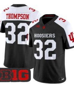 Anthony Thompson Jersey #32 Indiana Hoosiers 2026 Limited Stitched by My Store NCAA Football Jerseys