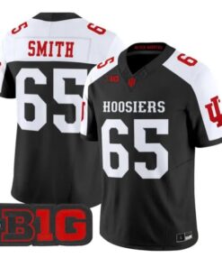 Carter Smith Jersey #65 Indiana Hoosiers 2026 Limited All Stitched by My Store NCAA Football Jerseys